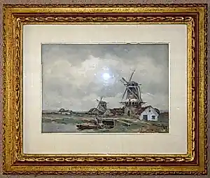 Buy Willem Rip - Molens in landschap? Bid from 325!