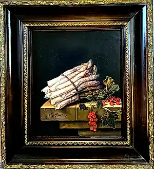 Alfonso Moreno - Bundel asperges op een stenen blad kaufen? Bieten Sie von 170!