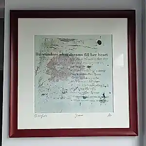 AcheterNatacha Pirnay - originele litho 'Dreams'? Enchérissez de 40!