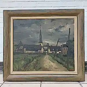 AcheterFloris Jespers - Dorp in de Ardennen ( Paliseul - Maissin ). 1938 - 1944.? Enchérissez de 750!