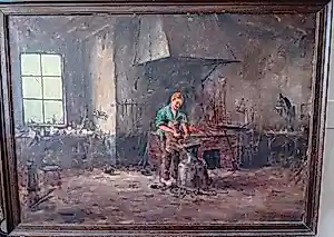 Buy Jan Kelderman - De smederij? Bid from 175!