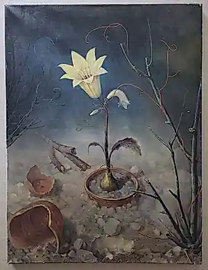 Onbekend - Realisme. Symbolisme. Bloem in pot. kaufen? Bieten Sie von 139!