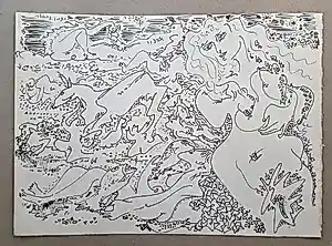 Andre Masson - Dessins Erotiques. Vrouw. Figuren. kaufen? Bieten Sie von 79!