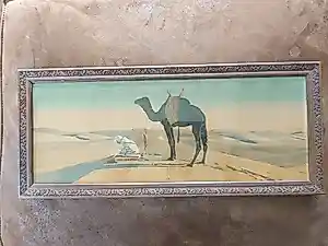 Rudolf/Ernst Lehnert & Landrock - Prachtige, uiterst authentieke héliogravure: La prière dans le désert kaufen? Bieten Sie von 120!