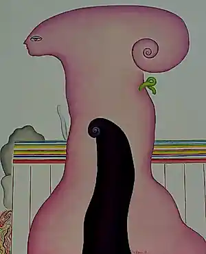 Jörg Remé - Olieverf op doek - 1969(groot!) kaufen? Bieten Sie von 695!