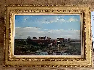 Buy Simon van den Berg - Herder met zijn koeien? Bid from 750!
