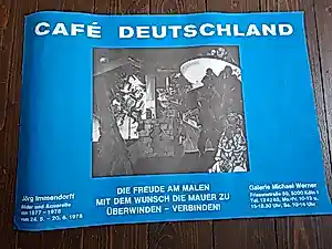 Jörg Immendorff - cafe deutschland kaufen? Bieten Sie von 20!
