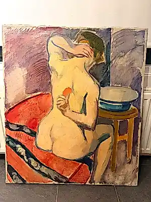 Onbekend - Badende vrouw vendu pour 65€ !