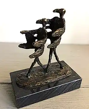 Buy Bernadette Leijdekkers - “ Tegenwind doorstaan “? Bid from 75!