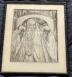 Jan Toorop - Maria met Anna en Simeon verkauft für € 40!