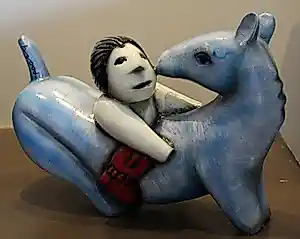 Herman Brood - beeld: Horse Power(Groot!) -oplage slechts 100 stuks, met certi. Xandra Brood kopen? Bied vanaf 325!