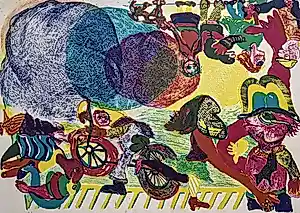Jacqueline de Jong - gesigneerde litho – prent 190 kaufen? Bieten Sie von 20!