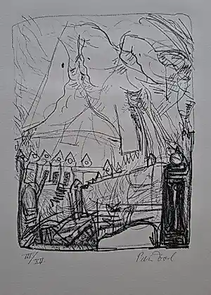 Buy Rein Dool - gesigneerde litho? Bid from 59!