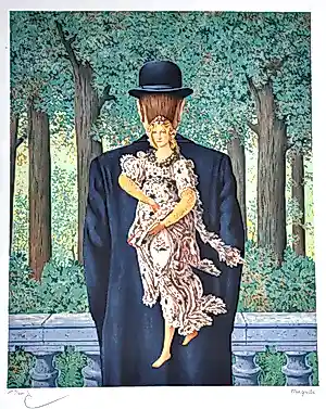 AcheterRene Magritte - (naar), Le bouquet tout fait, Lithografie, 77,5x57,5 cm? Enchérissez de 535!