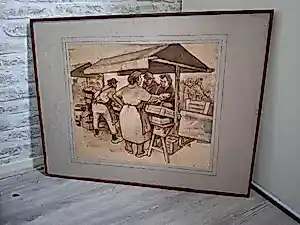 Buy Krijn van Dijke - Vismarkt? Bid from 85!