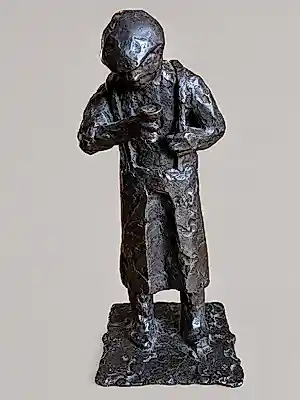 Brons (Onbekend) - Bronzen sculptuur "De Wijnproever" - Oplage 29/30 kopen? Bied vanaf 150!