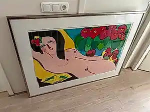Walasse Ting - Liggend vrouwelijk naakt kaufen? Bieten Sie von 400!