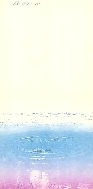 Franz Eggenschwiler - Abstract Landschap (1970) – Unieke V.G. Proefdruk | GRATIS VERZENDING kaufen? Bieten Sie von 55!