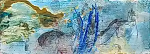 Buy Paul Louis van den Bergh - "Pegasus" - Acryl op board - Gesigneerd.? Bid from 100!