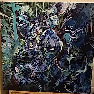Rachid Ben Ali - Happy Made of the Plane - Acryl op doek - 2017 kaufen? Bieten Sie von 150!