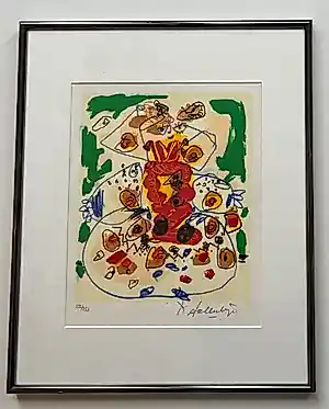 Buy Kees Salentijn - Hangesigneerde zeefdruk? Bid from 45!