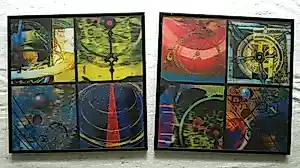 Bonny Lhotka - 2 Ingelijste digitale kunstwerken uit het jaar 2000 , TimeXposure series kaufen? Bieten Sie von 20!