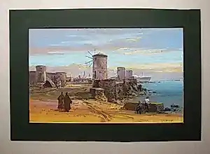 Klemens Siebeneichler - " RHODOS " 1965 signiert . kaufen? Bieten Sie von 150!