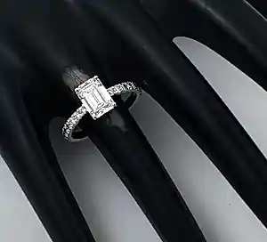 2,43 Ct diamant met platinum ring kopen? Bied vanaf 890!