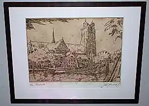 Johannes Nicolaas jr. - Dordrecht haven, 1920 - oplage 50 kopen? Bied vanaf 20!