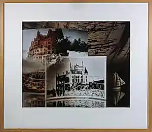 Rommert Boonstra - Fotocollage op papier, Zonder titiel - ingelijst kopen? Bied vanaf 35!