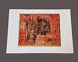 Buy Ria Exel - in 1959 gemaakte proefdruk aquatint ets "Koppen" - potloodgesigneerd? Bid from 37!