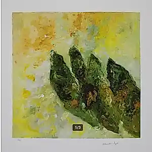 Armando - Kleurengiclee BLATTER Handgesigneerd kaufen? Bieten Sie von 149!