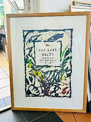 AcheterPierre Alechinsky - Société des Eaux d'Arles 1984 ( met lijst)? Enchérissez de 1145!