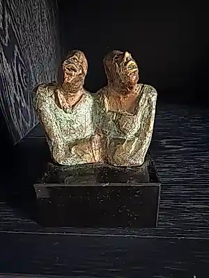 Buy Sjer Jacobs - Bronzen man en vrouw? Bid from 175!
