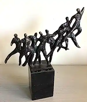 Hans Kuyper - “ Kracht door eenheid “. vendu pour 55€ !
