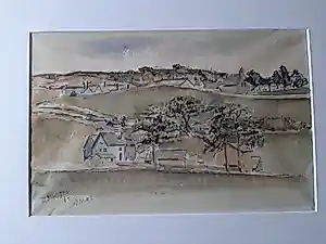 Buy Ger Sluijter - Aquarel, Titel, Wales.? Bid from 35!