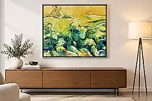 Buy Maria Kemps - Expressief schilderij met vrouwelijke naakten – kleurrijk en sfeervol? Bid from 350!