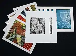 Diverse kunstenaars - Lot van 12 werken op papier van diverse kunstenaars! kaufen? Bieten Sie von 150!