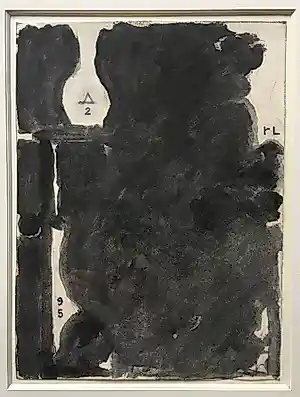 Buy Reinier Lucassen - ‘DELTA 2’ - gemengde techniek op papier - 1995.? Bid from 375!