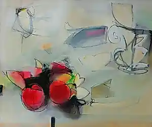 Pieter Vermeulen - Acryl op doek, Stil even (zeer groot) verkauft für € 135!
