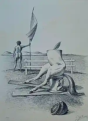 Joop Moesman - Litho: op wacht - 1979 kopen? Bied vanaf 50!