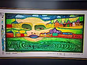 Friedensreich Hundertwasser - Irinaland over Balkan kaufen? Bieten Sie von 60!