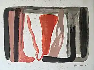 Buy Bram van Velde - Abstract. Originele litho. Handgesigneerd.? Bid from 99!