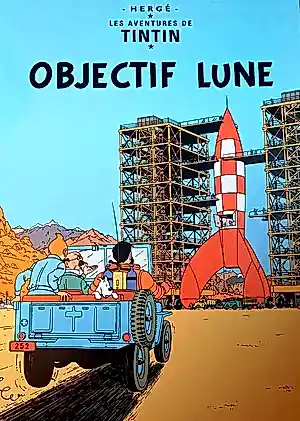 AcheterHergé (ps.) - Kuifje: objective lune? Enchérissez de 45!