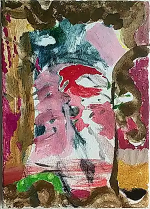 Paul Louis van den Bergh - “Paradiso” - Acryl op canvas - Gesigneerd. kopen? Bied vanaf 200!