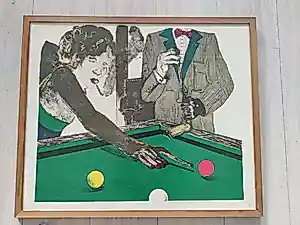 Buy Jacqueline de Jong - Biljart..... avec élégance? Bid from 75!