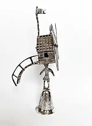 Buy Miniatuur zilver molenbeker, Nederlands keur.? Bid from 95!