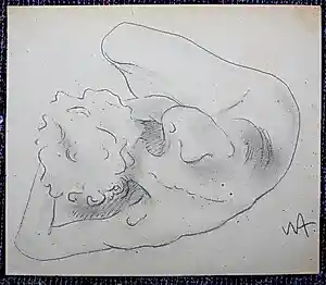 Buy Will Ameln - Künstler der Neue Sachlichkeit Frauenakt original Zeichnung signiert Frau nackt? Bid from 50!
