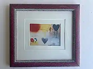 Jim Dine - Small Heart Painting kaufen? Bieten Sie von 50!