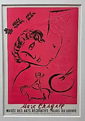 Marc Chagall - Affiche. Portret. Zelfportret? kopen? Bied vanaf 139!